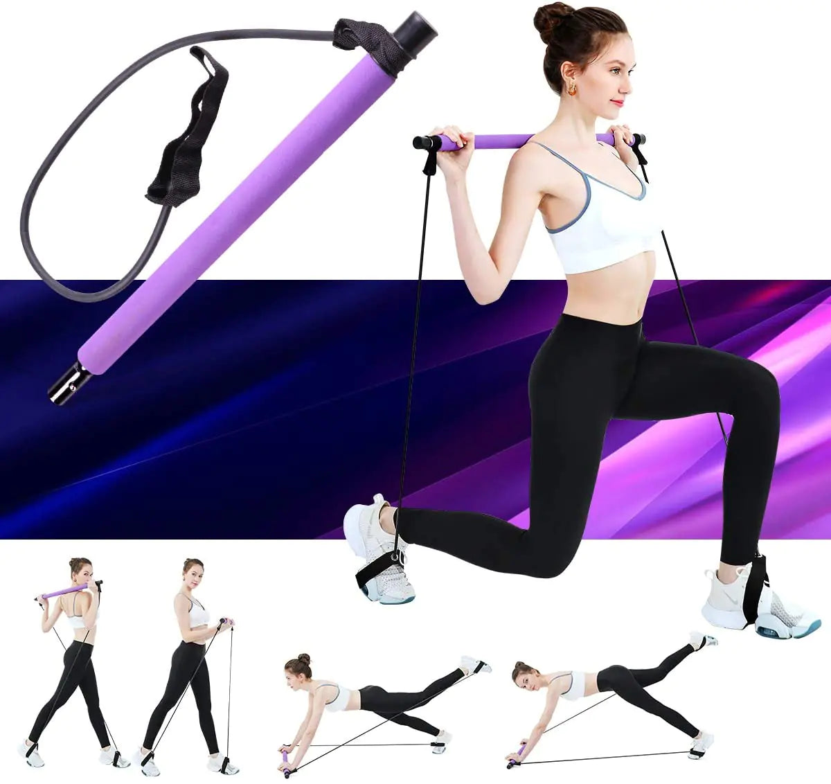 BluTFul SculptStick™ – Portable Resistance Bar Trainer