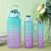 BluTFul Hydration Set™ – 3PCS Water Bottles