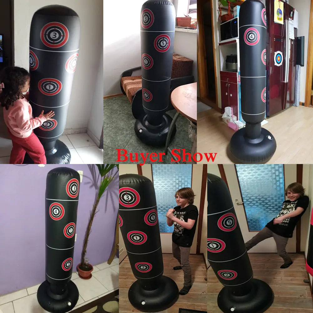 BluTFul Knockout Bag™ – Inflatable Boxing Trainer