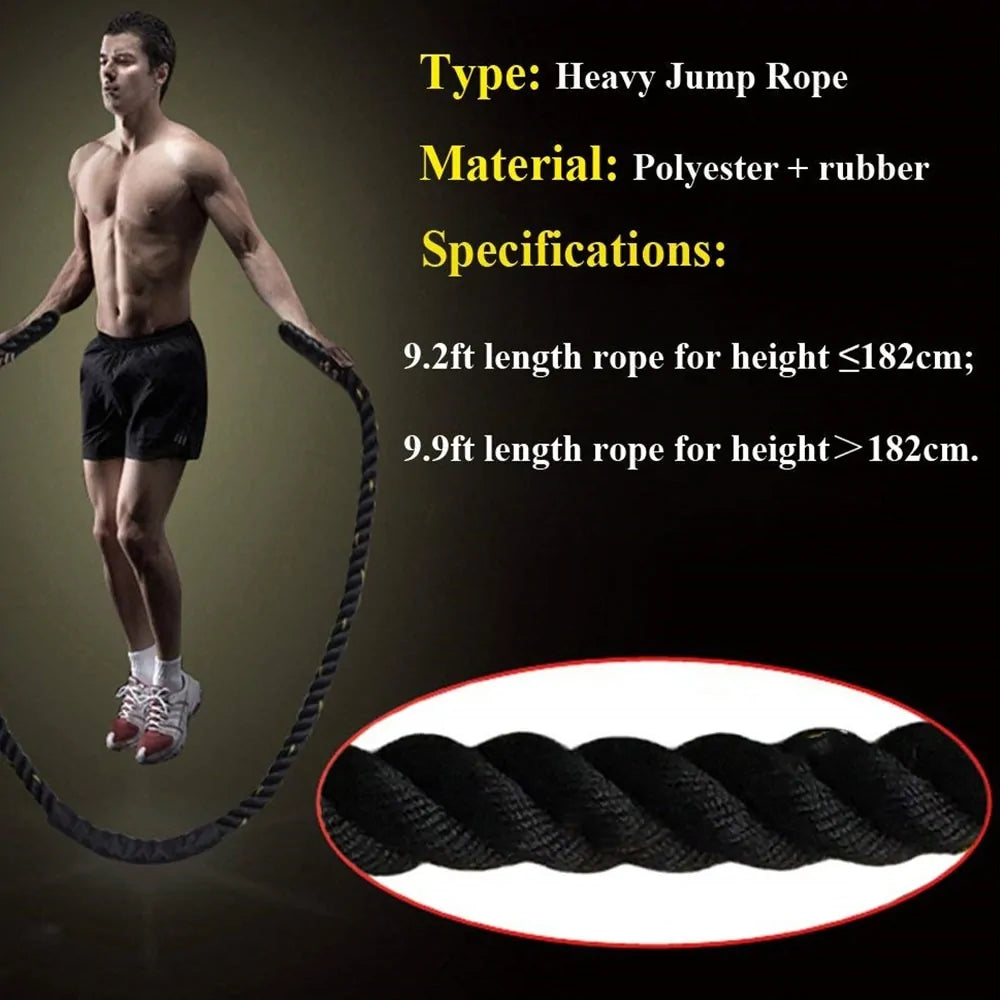 PowerPulse™ Pro Rope – Weighted Jump Trainer