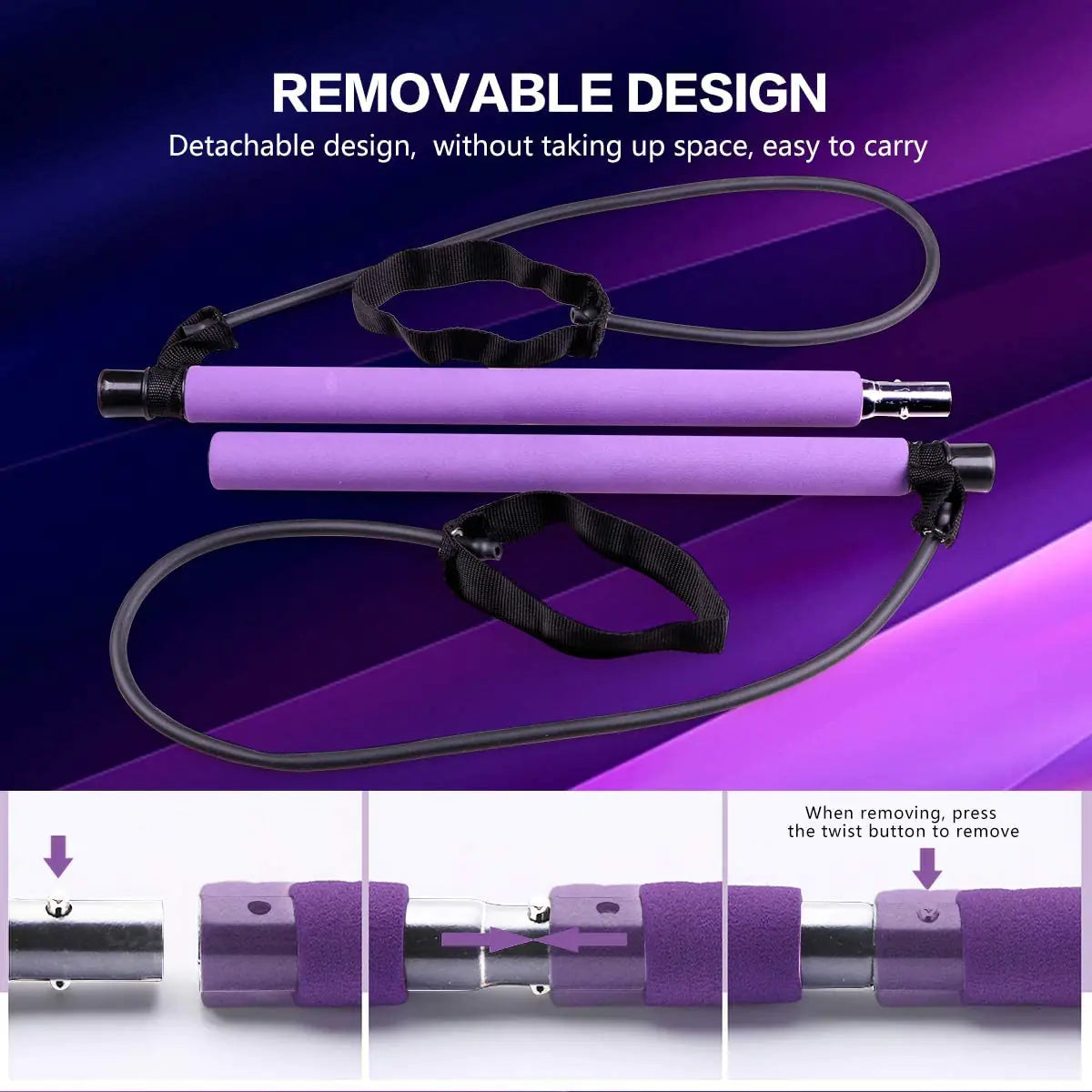 BluTFul SculptStick™ – Portable Resistance Bar Trainer