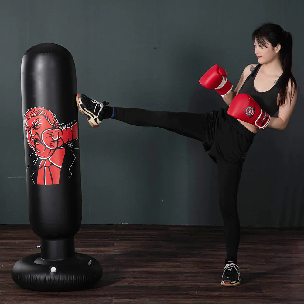 BluTFul Knockout Bag™ – Inflatable Boxing Trainer