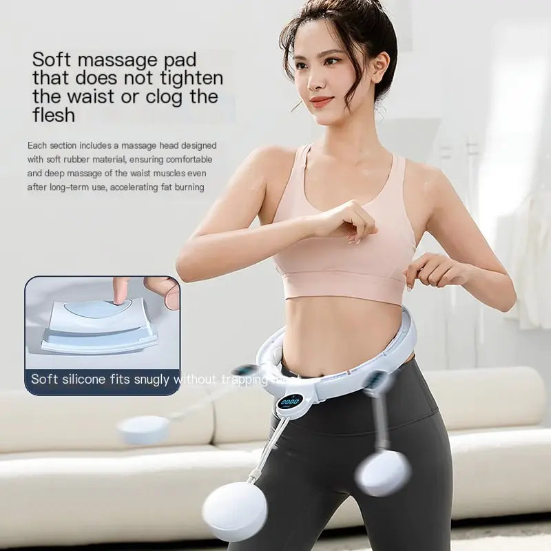 Snatch & Spin™ Smart Hoop – Waist Slimming Trainer