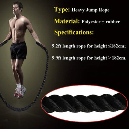 PowerPulse™ Pro Rope – Weighted Jump Trainer