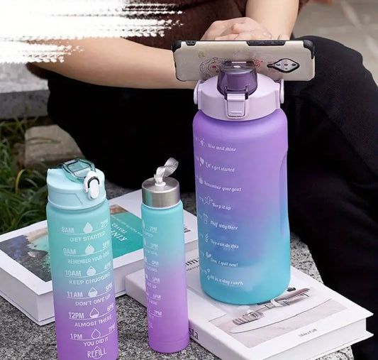 BluTFul Hydration Set™ – 3PCS Water Bottles