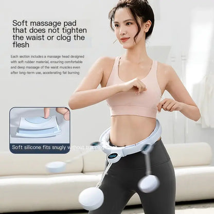 Snatch & Spin™ Smart Hoop – Waist Slimming Trainer